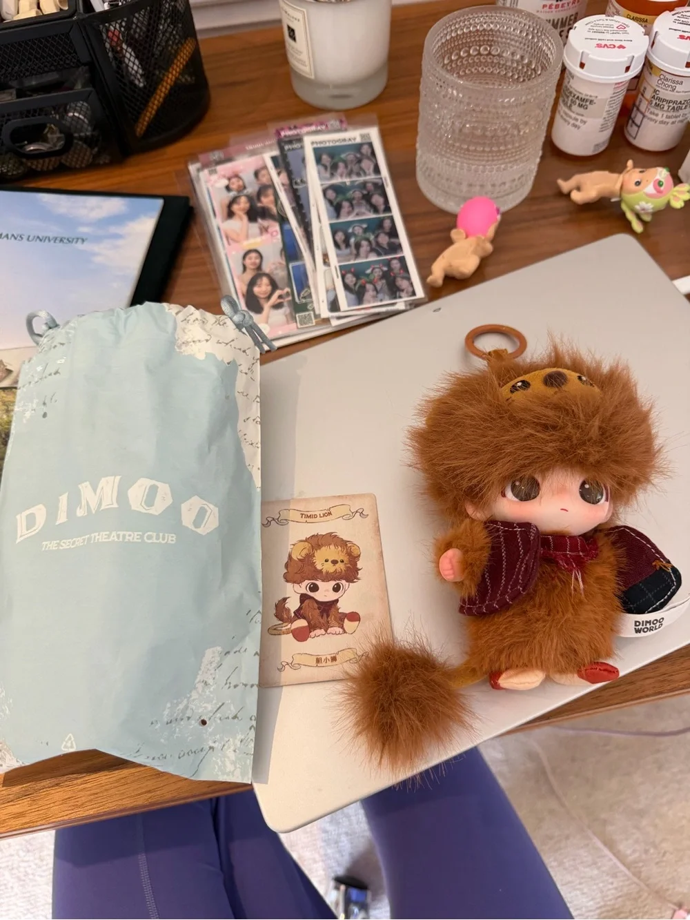 Confirmed Pop Mart Dimoo Secret Theater Club Timid Lion